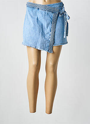 Fustă pantaloni scurți buzunare albastru FOLYROSE femme