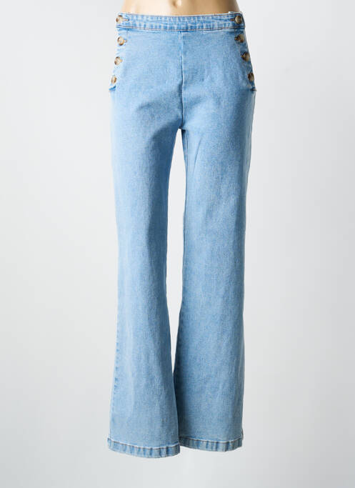 Blugi cu croială dreaptă elasticitate mărime normală albastru MONDAY femme