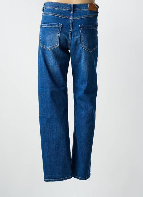 Blugi cu croială dreaptă elasticitate mărime normală albastru PLACE DU JOUR femme