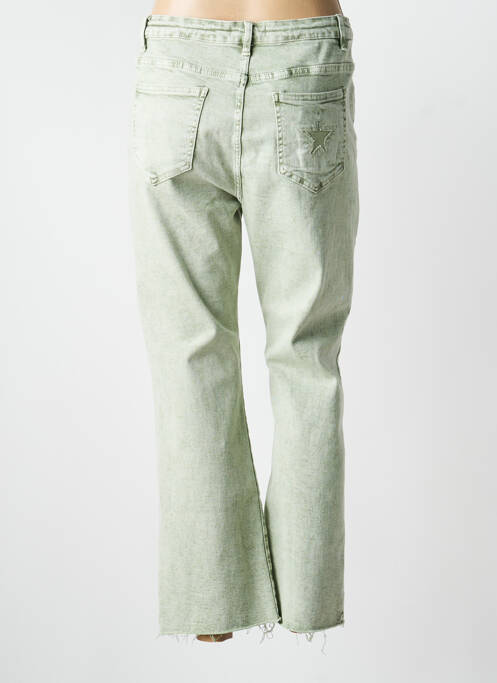 Blugi cu croială dreaptă elasticitate mărime normală verde FOLYROSE femme