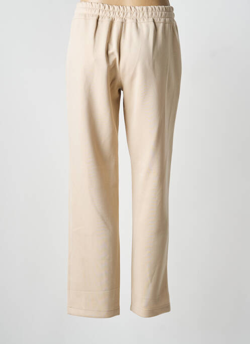 Pantalon drept elasticitate mărime normală bej FREDA femme