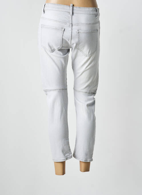 Blugi cu croială slim elasticitate mărime normală gri CARLA GIANNINI femme