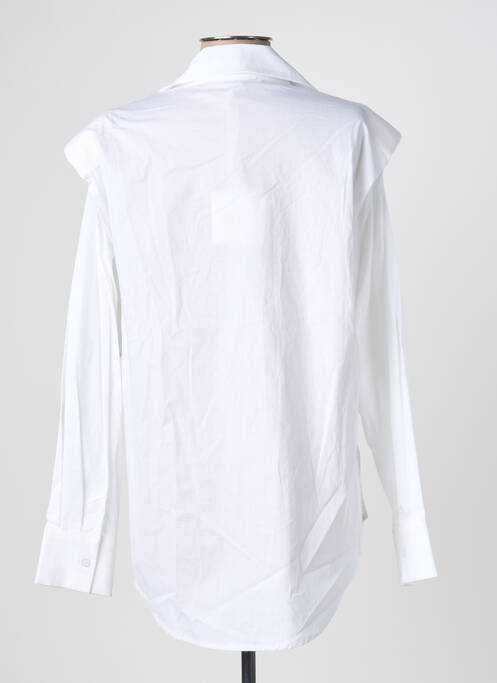 Cămașă croială cambrată mâneci lungi alb KEZY femme