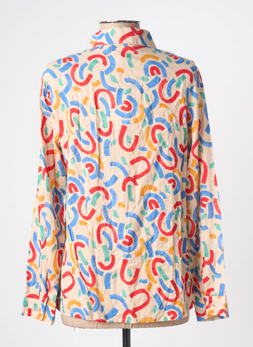 Cămașă croială cambrată mâneci lungi bej JUBYLEE femme