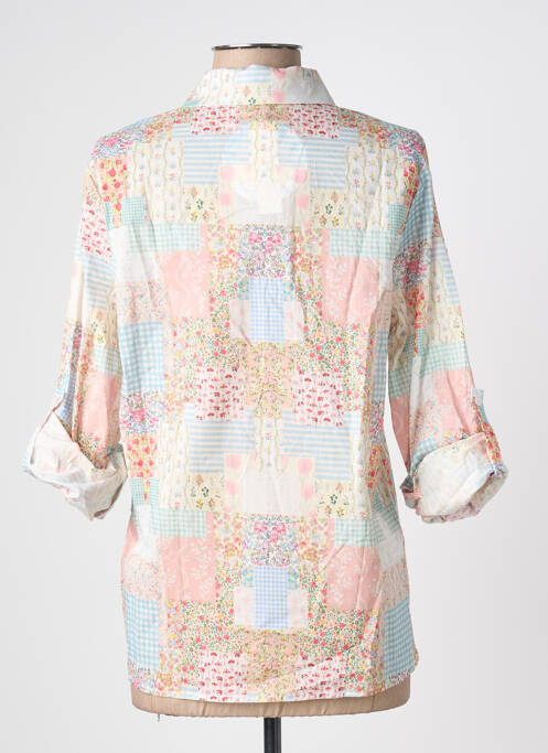 Cămașă imprimeu floral mâneci lungi alb ONADO femme