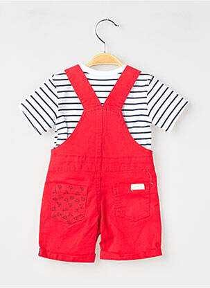 Set pantaloni croială dreaptă roșu BABY BOL băiat