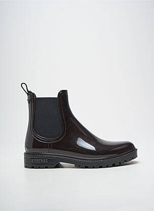 Botine/ghete toc mic toc plat până la 3 cm maro VERBENAS femme