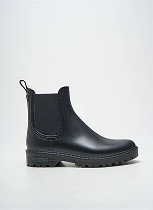 Botine/ghete toc mic toc plat până la 3 cm negru VERBENAS femeie