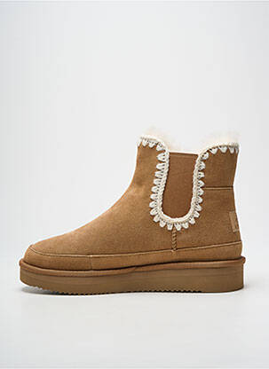 Botine/ghete umplută toc plat până la 3 cm maro SWEET HERITAGE femeie