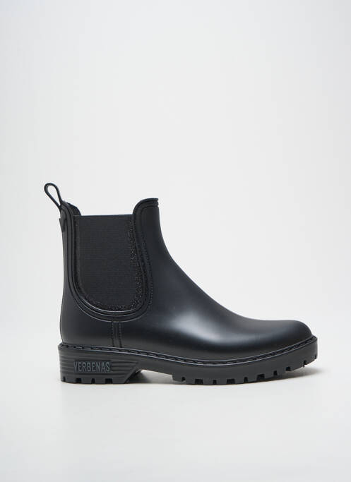 Botine/ghete toc mic toc plat până la 3 cm negru VERBENAS femme