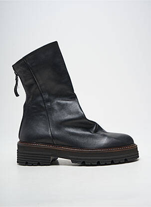 Botine/ghete toc mic toc de 4 la 6 cm negru SEMERDJIAN femeie