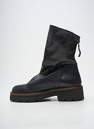 Botine/ghete toc mic toc de 4 la 6 cm negru SEMERDJIAN femeie