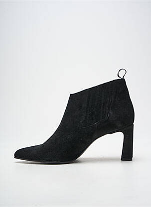 Botine/ghete vârf ascuțit toc de 7 la 9 cm negru MURATTI femeie