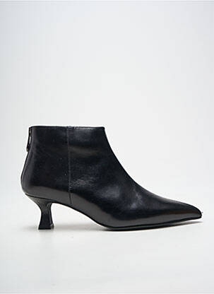Botine/ghete material neted toc de 4 la 6 cm negru PEDRO MIRALLES femeie