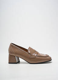 Mocasini pătrat toc de 4 la 6 cm maro ROSEMETAL femme