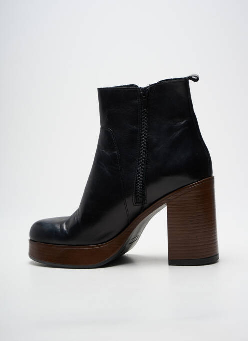 Botine/ghete toc pătrat toc înalt de 10cm și mai mult negru ELUE PAR NOUS femme