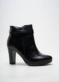 Botine/ghete vârf rotund toc de 7 la 9 cm negru ELUE PAR NOUS femme