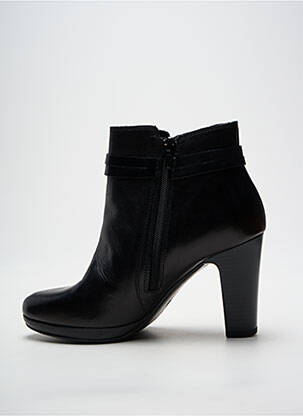 Botine/ghete vârf rotund toc de 7 la 9 cm negru ELUE PAR NOUS femeie