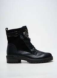 Botine/ghete toc mic toc plat până la 3 cm negru KARSTON femeie