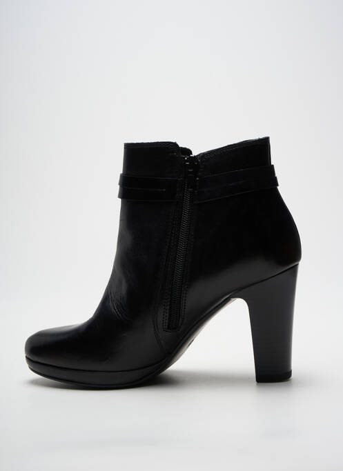 Botine/ghete vârf rotund toc de 7 la 9 cm negru ELUE PAR NOUS femme