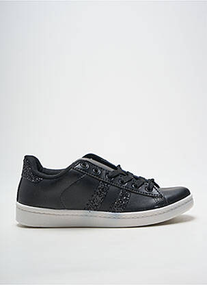 Adidași țesătură țesătură cu sclipici toc plat până la 3 cm negru ELUE PAR NOUS femeie