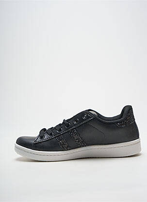 Adidași țesătură țesătură cu sclipici toc plat până la 3 cm negru ELUE PAR NOUS femeie