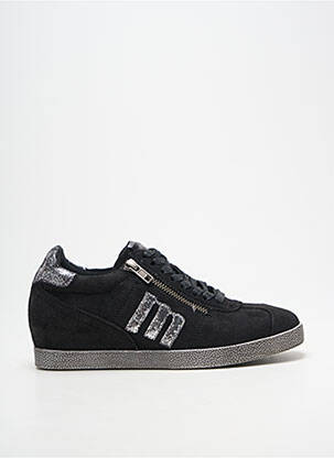 Adidași toc platformă toc de 4 la 6 cm negru MTNG femeie