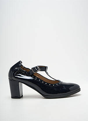 Pantofi cu toc închidere cu buclă(e) toc de 7 la 9 cm negru SANTAFE femeie