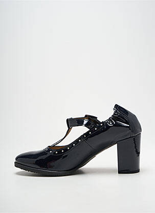 Pantofi cu toc închidere cu buclă(e) toc de 7 la 9 cm negru SANTAFE femeie