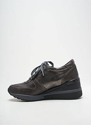 Adidași toc platformă toc de 7 la 9 cm gri B3D femeie