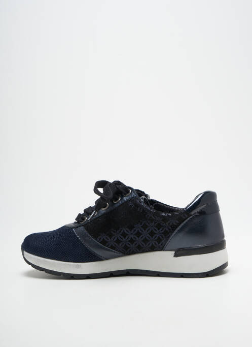 Adidași închidere cu fermoar și șireturi toc plat până la 3 cm albastru ALTEX femme