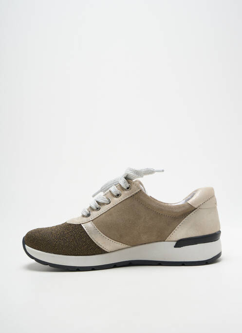 Adidași închidere cu fermoar și șireturi toc plat până la 3 cm verde ALTEX femme