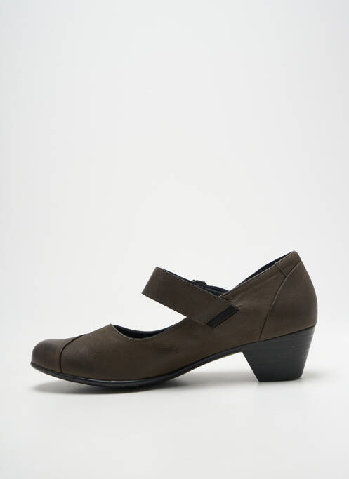 Pantofi cu toc toc de 4 la 6 cm gri MEPHISTO femme