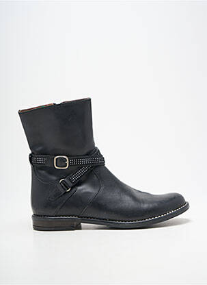 Botine/ghete închidere cu fermoar negru BELLAMY fată