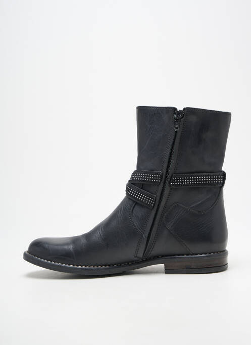 Botine/ghete închidere cu fermoar negru BELLAMY fille