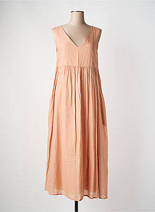 Rochie lungă fără mâneci fără mâneci roz HUMILITY femme