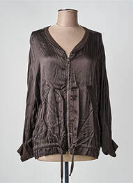 Jachete casual buzunare maro MADE IN ITALY femme
