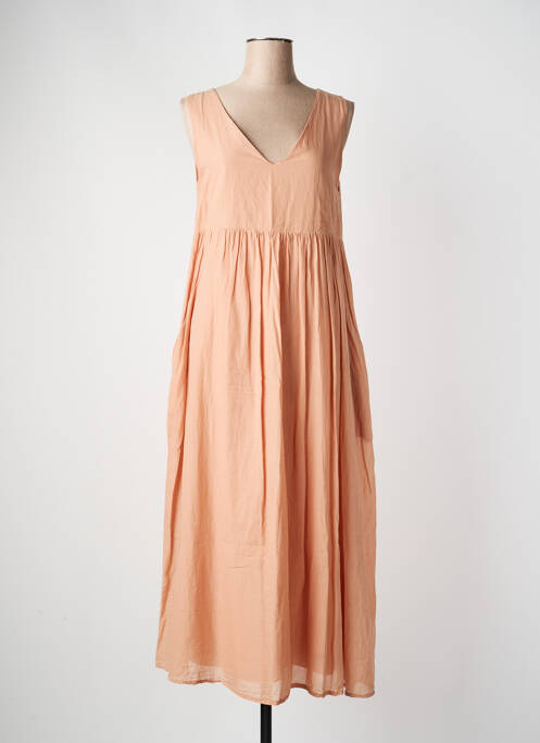 Rochie lungă fără mâneci fără mâneci roz HUMILITY femme