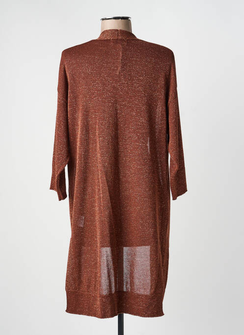 Maletă elasticitate mâneci 3/4 maro B.YU femme