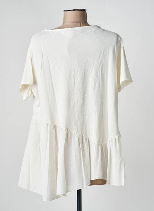 Tunică mâneci scurte mâneci scurte bej B.YU femme