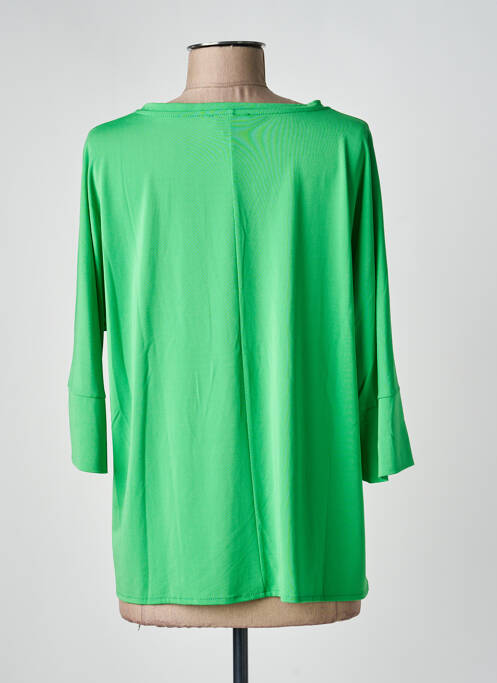 Tricou mâneci 3/4 mâneci 3/4 verde MARIA BELLENTANI femme