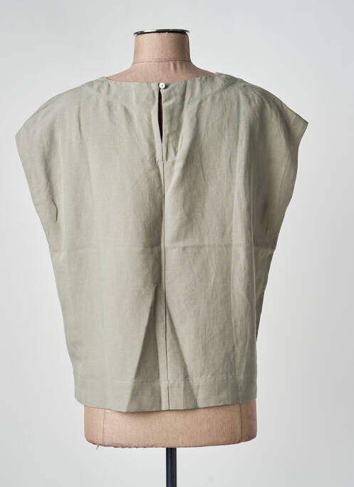 Top mâneci scurte mâneci scurte verde MOS MOSH femme