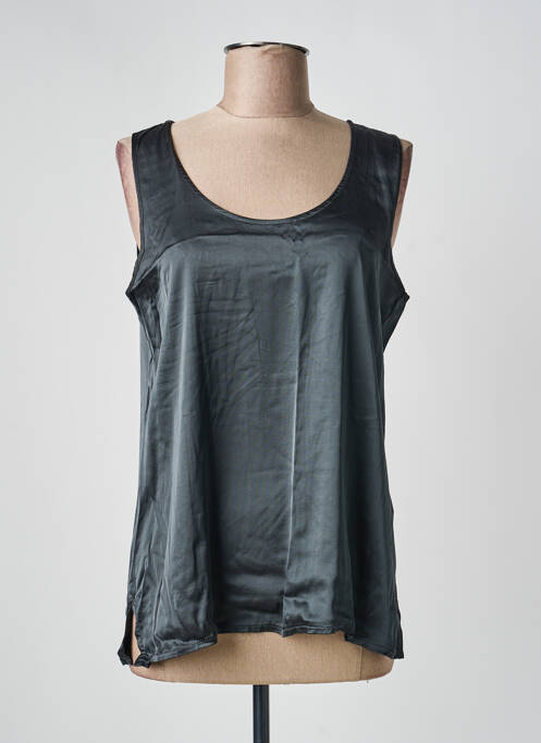 Top elasticitate fără mâneci gri HUMILITY femme