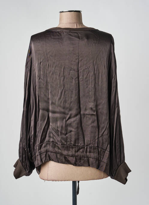 Jachete casual buzunare maro MADE IN ITALY femme