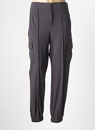 Pantalon cargo talie elastică mărime normală gri MOS MOSH femme