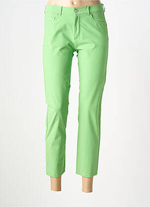 Pantalon 7/8 elasticitate mărime normală verde RAFFAELLO ROSSI femme