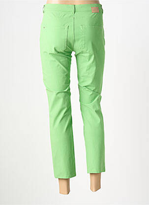 Pantalon 7/8 elasticitate mărime normală verde RAFFAELLO ROSSI femeie