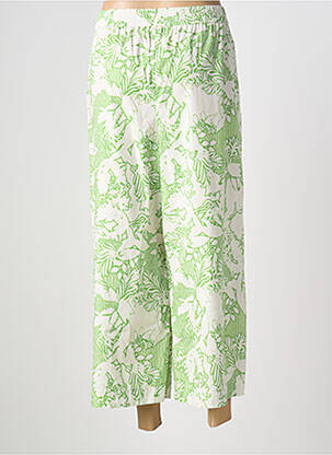 Pantalon 7/8 elasticitate mărime normală verde RAFFAELLO ROSSI femeie