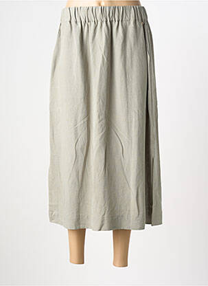 Fustă lungă croială dreaptă verde MOS MOSH femme