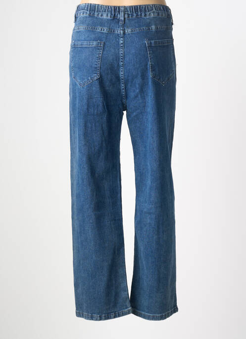 Blugi cu croială largă elasticitate mărime normală albastru CHERRY BERRY femme